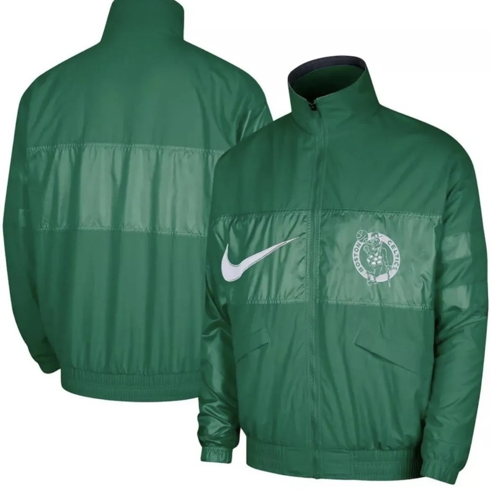 Nike Green Celtics Men's Jacket Size Large Brand New